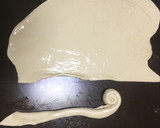 A picture of step 5 of Chapati(chapo).