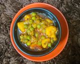 आलू मटर (aloo matar recipe in Hindi) रेसिपी चरण 3 फोटो