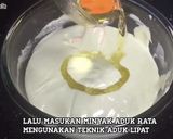 Foto langkah ke 5 dari resep Resep bolu pandan super lembut.