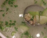 Hình bước làm 4 của món Canh nghêu bí đao