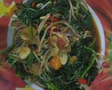 Foto langkah ke 6 dari resep Tumis bayam dan tauge💞.