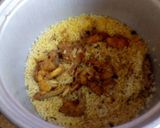 A picture of step 7 of Chicken biryani.