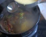 A picture of step 7 of Drumstick Kadhi.