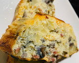 Foto del paso 5 de la receta: Pastel de patata, champis y jamoncito al gratén/salsa de champiñones.🥔🧀🍖