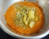 A picture of step 6 of Peas Potato Kootu.