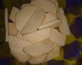 A picture of step 1 of Boiled yam.