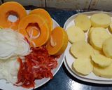 Foto del paso 2 de la receta: Pollo al horno con verduras.🤗
