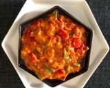 A picture of step 5 of Bell Pepper Onion Masala.