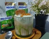 Foto langkah ke 5 dari resep Silken Tofu Matcha Latte.