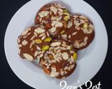 A picture of step 6 of Sohan Halwa.