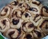 Foto langkah ke 4 dari resep Roti kopi gulung coklat.