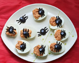 Foto del paso 4 de la receta: Huevos rellenos de Halloween