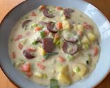 Cabanossi-Käse-Suppe Rezeptschritt 4 Foto
