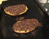 Une image de l'étape 4 de Patate douce rôtie au four aux épices,chapelure de légumes et parmesan.