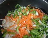 A picture of step 1 of Veg Potli.