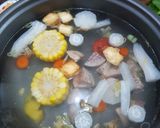 Hình bước làm 2 của món Lẩu nấm chay