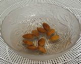 A picture of step 1 of "Royal Kesariya Date Thandai (Sugar-Free Version)".