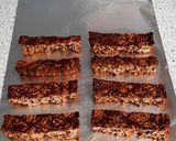 Une image de l'étape 7 de Barre de céréales au pepite de chocolat (Vegan).