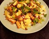 Sałatka z piersi z kurczaka i mango krok przepisu 2 zdjęcie