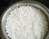 साबूदाना खिचड़ी और बादाम का हलुआ रेसिपी चरण 1 फोटो
