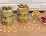 A picture of step 20 of Loaded Fusion Mexican Corn Chaat Jars 🌽🧀.