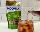 Foto langkah ke 3 dari resep Oolong Peach Matcha Cloud.