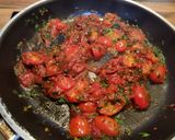 Foto del paso 7 de la receta: Pasta tomate cherry y albahaca