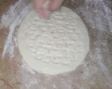 A picture of step 6 of Tiloon wala naan (saseme flat bread).