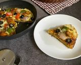ক‍্যাবেজ প‍্যান পিজ্জা (Cabbage Pan Pizza recipe in Bengali) রেসিপির ধাপ 5 ছবি