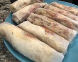 A picture of step 6 of Vietnamese Fried Spring Rolls.