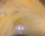 A picture of step 10 of Sweet and sour Tomato Curry serve with white rice.