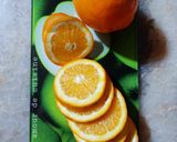 Une image de l'étape 2 de Tranches d'oranges séchées au four 🍊.