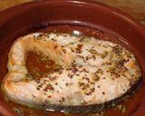 Foto del paso 3 de la receta Salmón al horno en salsa de mostaza a la antigua