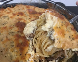 Foto langkah ke 4 dari resep Spaghetti brulee panggang.