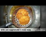 A picture of step 6 of White yam cutlet.