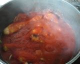 Foto del paso 3 de la receta Pollo y conejo con tomate y ajos tiernos