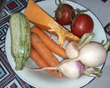 صورة لخطوة 1 من وصفة كسكس باللحم والخضر 🍲
