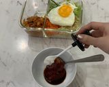 Hình bước làm 5 của món Bibimbap - Cơm Trộn Hàn Quốc