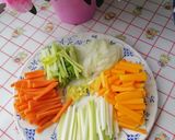 Foto del paso 1 de la receta: Noodles con Gambones