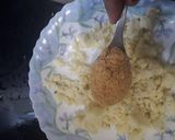 A picture of step 1 of Bengali delicacy dudhpuli.