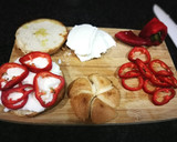Foto del paso 5 de la receta: Bollo con Mozzarella y piminento - fácil