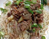 Foto langkah ke 5 dari resep Mie Daging Sapi/Mie Ayam.