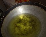 A picture of step 4 of Sabudana tikki.