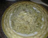 A picture of step 5 of Lebanese Makmoura or Rice with Cabbage.
