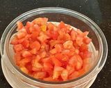 A picture of step 4 of Fresh Pico De Gallo.