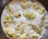 A picture of step 4 of Dudh Phulkopi.