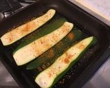 Une image de l'étape 3 de Courgettes grillées aux deux fromages et épices espagnoles.
