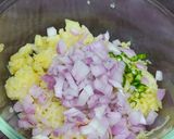 A picture of step 1 of Bread Kachori.