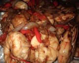 Foto langkah ke 6 dari resep Udang saos tiram ala titis.