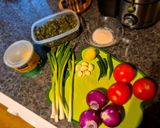 Indiai, Spenót, brokkoli egytálétel (Saag) recept fázis 1 fotója